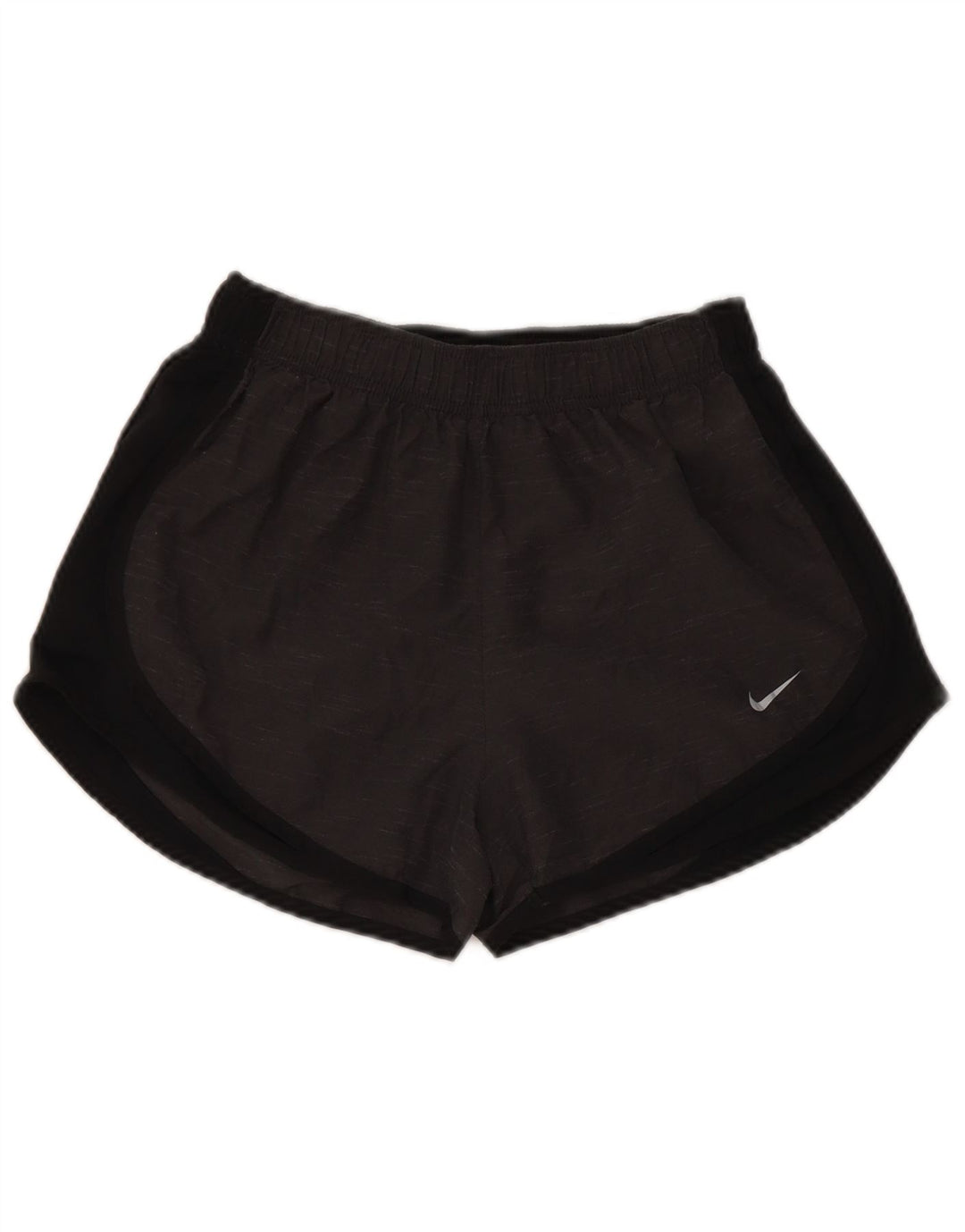 Pantaloncini sportivi Nike da donna UK 8 Small Grigio Colourblock in poliestere