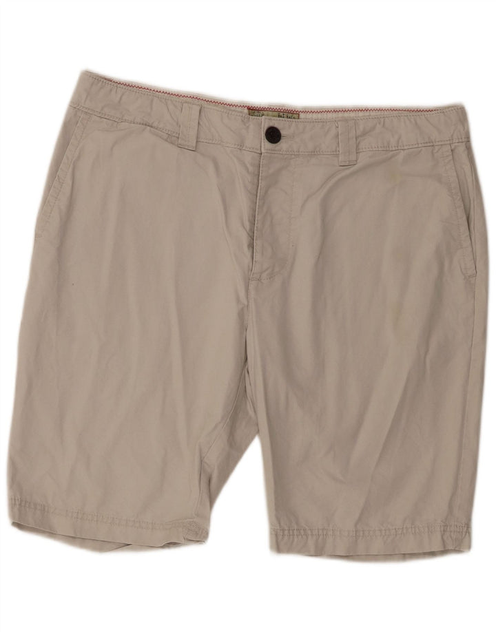 Pantaloncini chino da uomo Fat Face W36 grandi in cotone beige