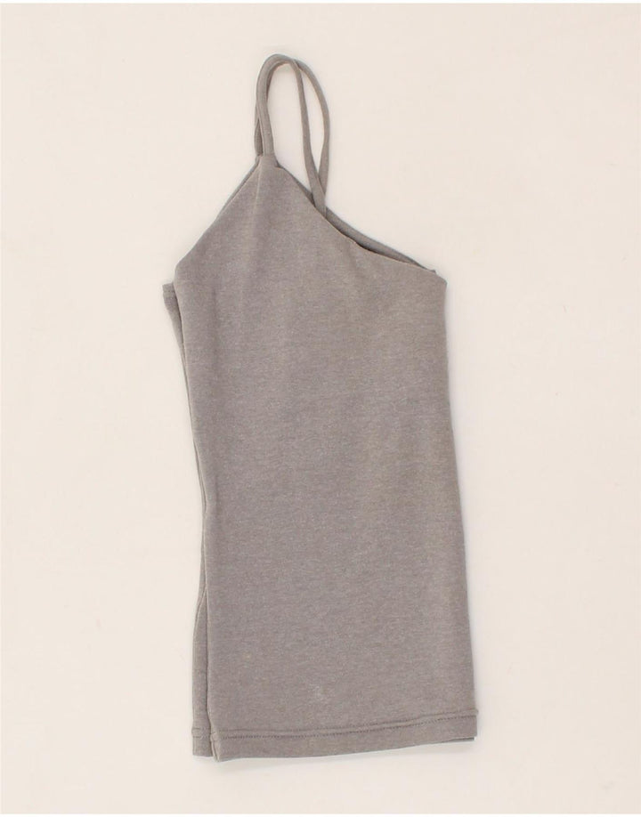 PUMA Womens Crop Cami Top UK 12 Medium Grey Vintage Puma and Second-Hand Puma from Messina Hembry 