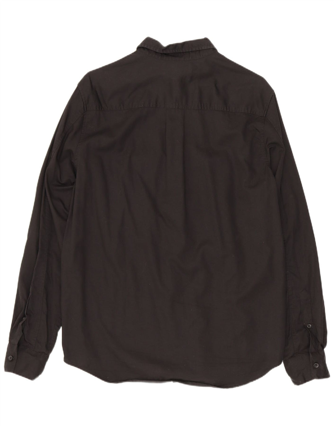 Camicia Cos da uomo vestibilità regolare piccola Lyocell nera