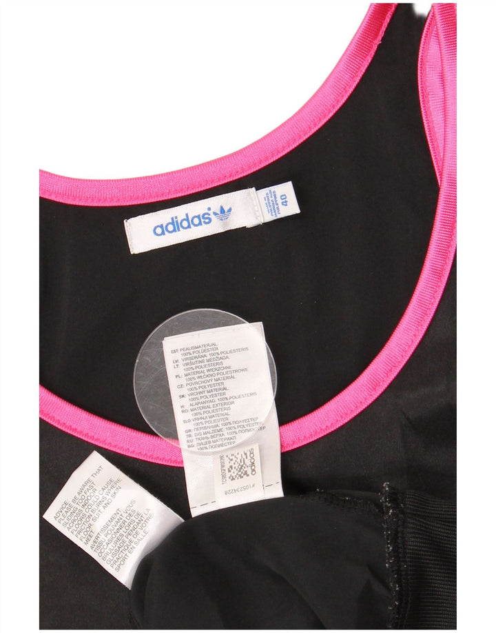 Canotta grafica da donna Adidas EU 40 medio nero poliestere