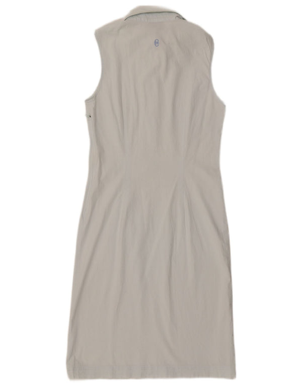 Abito Chemisier Donna Conte of Florence IT 44 Blu Medio Cotone