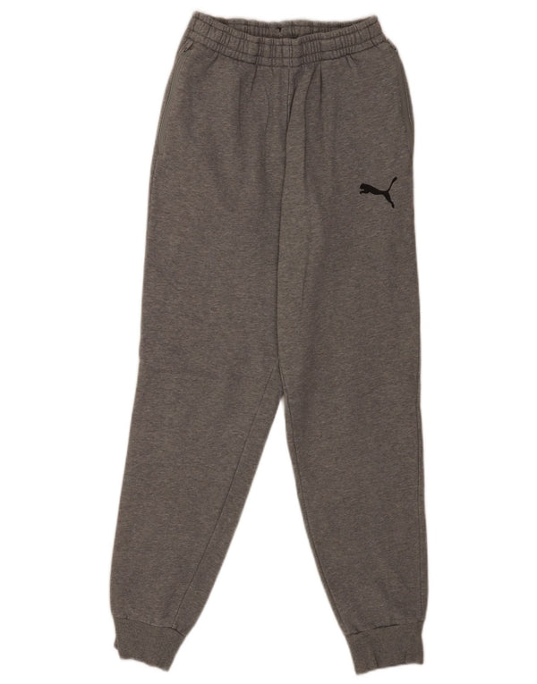 Pantaloni da tuta da uomo Puma Joggers Small Grey Cotton Sports