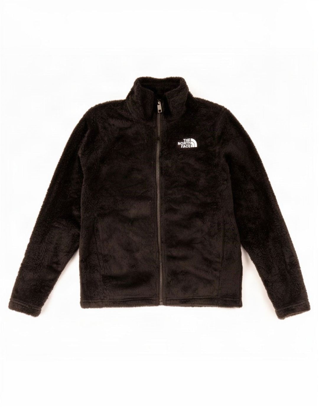 Giacca in pile da bambina The North Face 9-10 anni poliestere nero medio