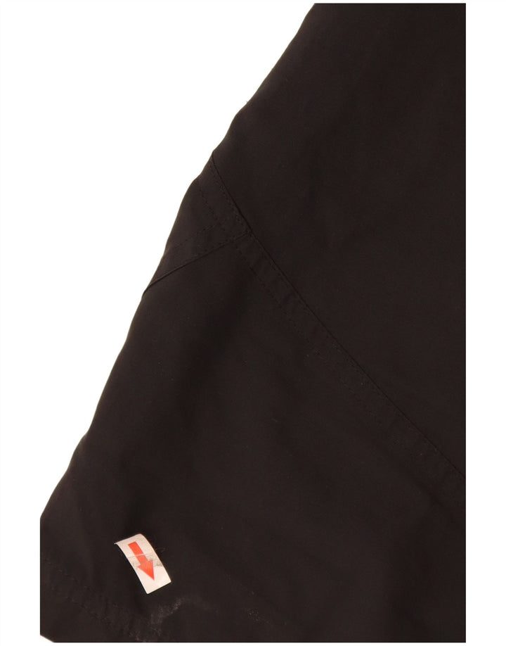 Pantaloncini sportivi da uomo Adidas grandi in poliestere nero