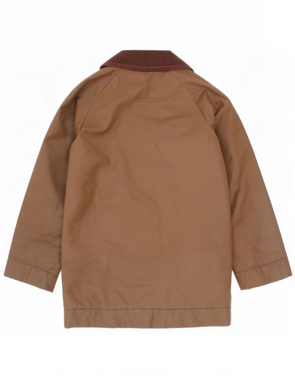 Giacca Joules Bambina In Cotone Cerato 4-5 Anni Marrone