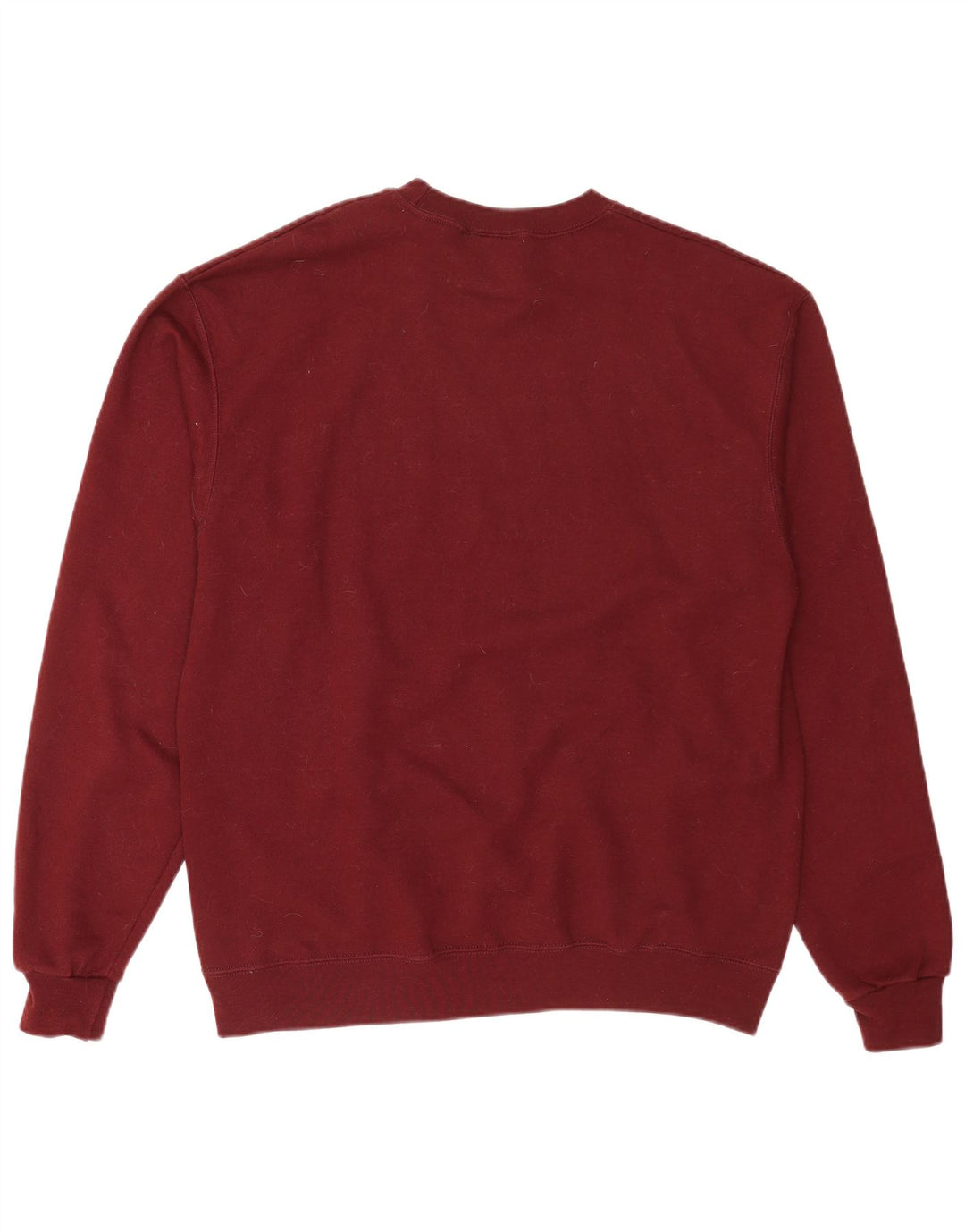 Felpa da uomo Champion Maglione grande in cotone bordeaux