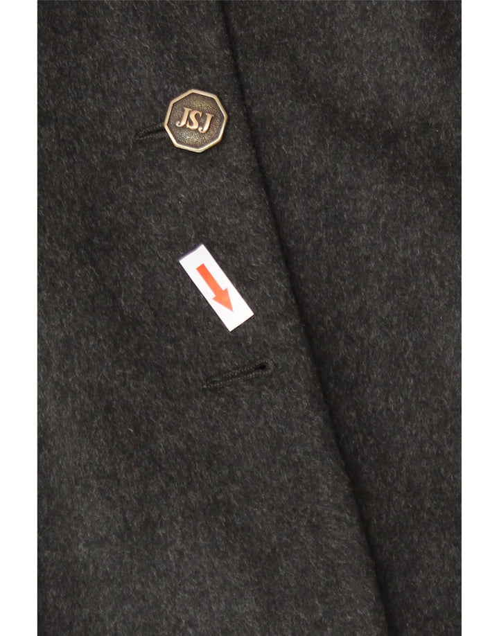 Giacca blazer vintage da donna IT 44 Lana grigio medio