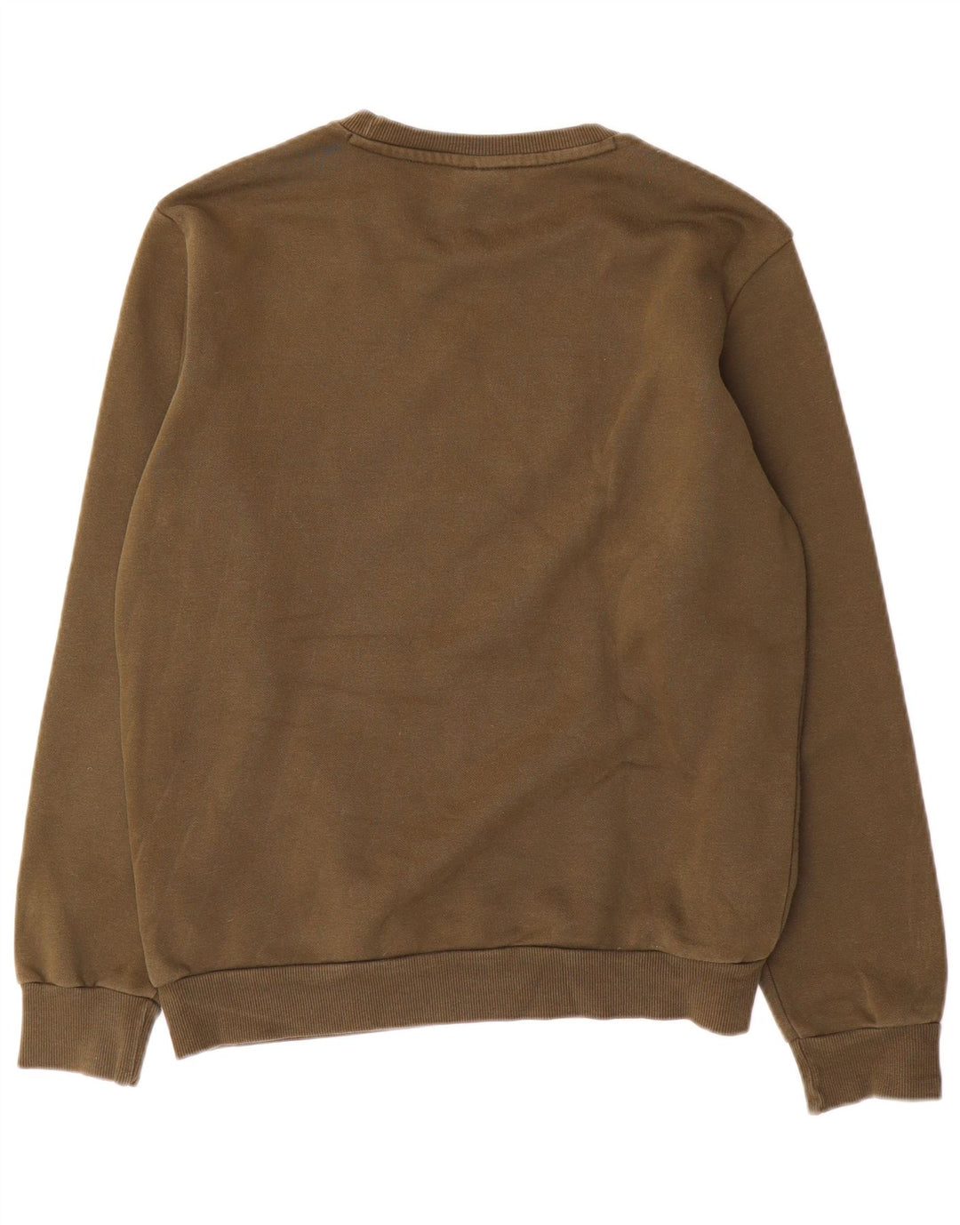 Felpa grafica da uomo Puma Maglione piccolo in cotone kaki