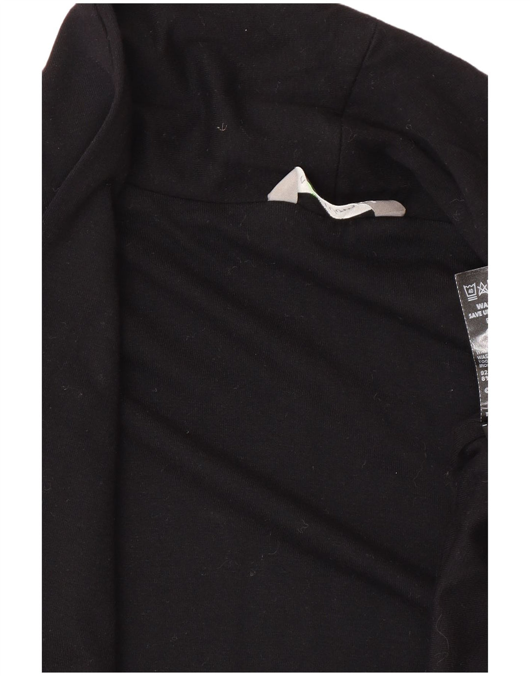Maglione cardigan con maniche a 3/4 corto da donna Marks & Spencer UK 12 medio nero