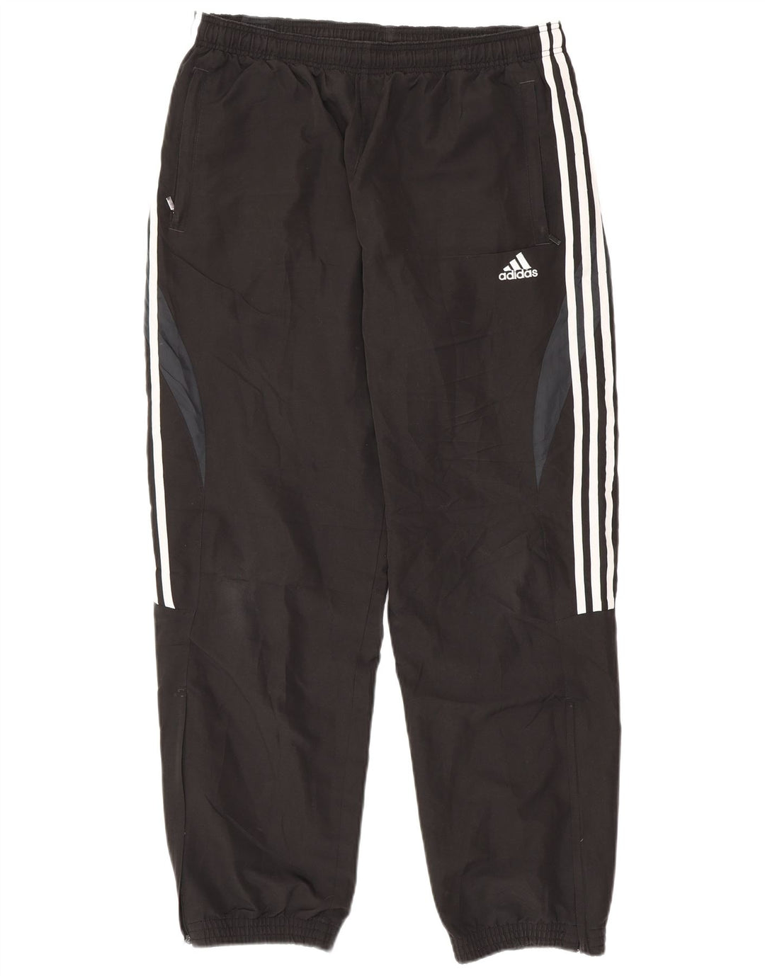 Pantaloni da tuta da uomo Adidas Joggers Large Nero Colourblock Poliestere