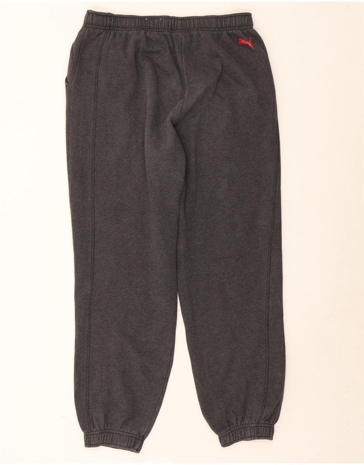 Pantaloni da tuta con grafica PUMA da uomo, pantaloni da jogging, grandi, in cotone grigio