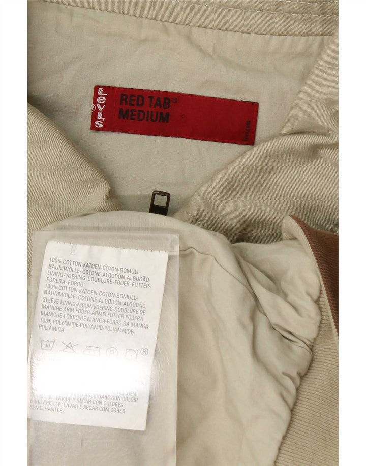 Giacca bomber da uomo Levi's UK 38 Cotone beige medio