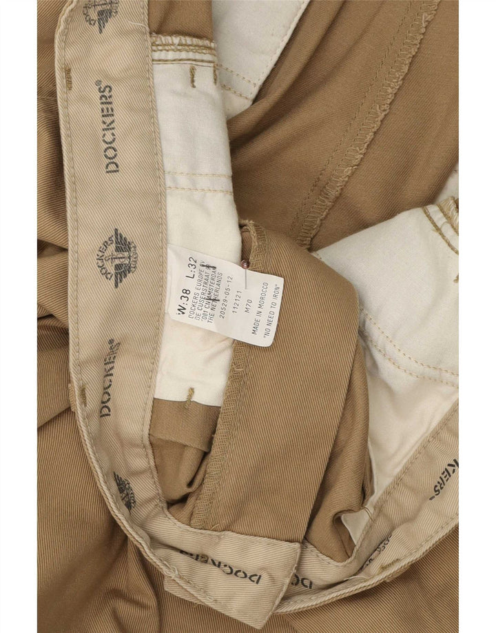Pantaloni cargo da uomo con ancoraggio Dockers W38 L32 Beige