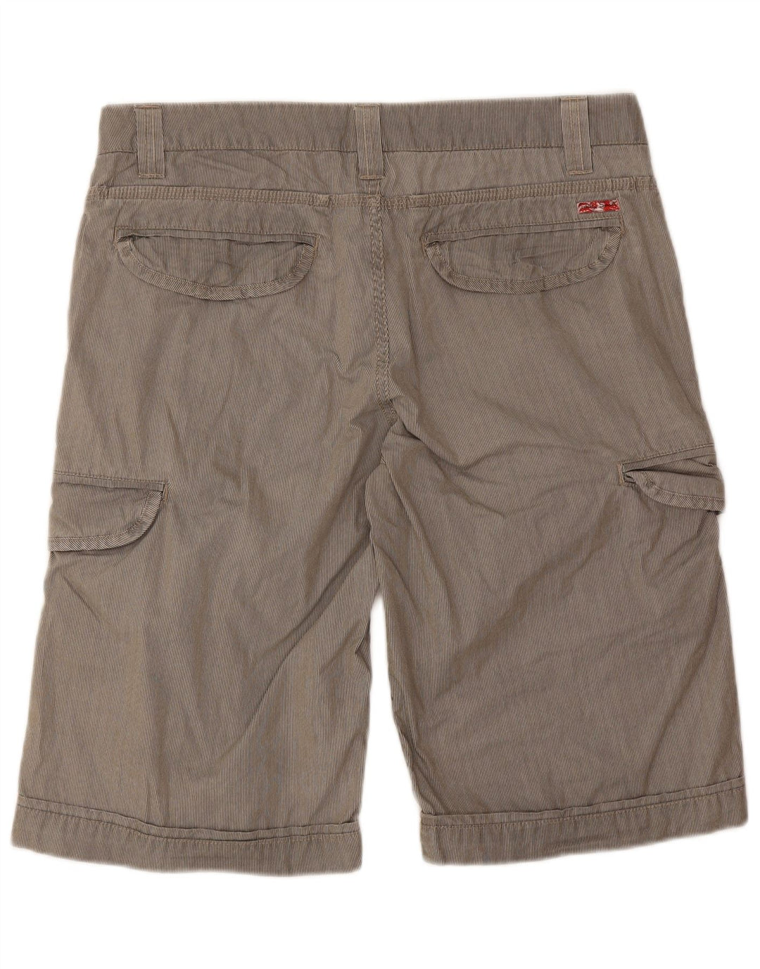 Pantaloncini cargo da uomo Teddy Smith W32 cotone gessato grigio medio