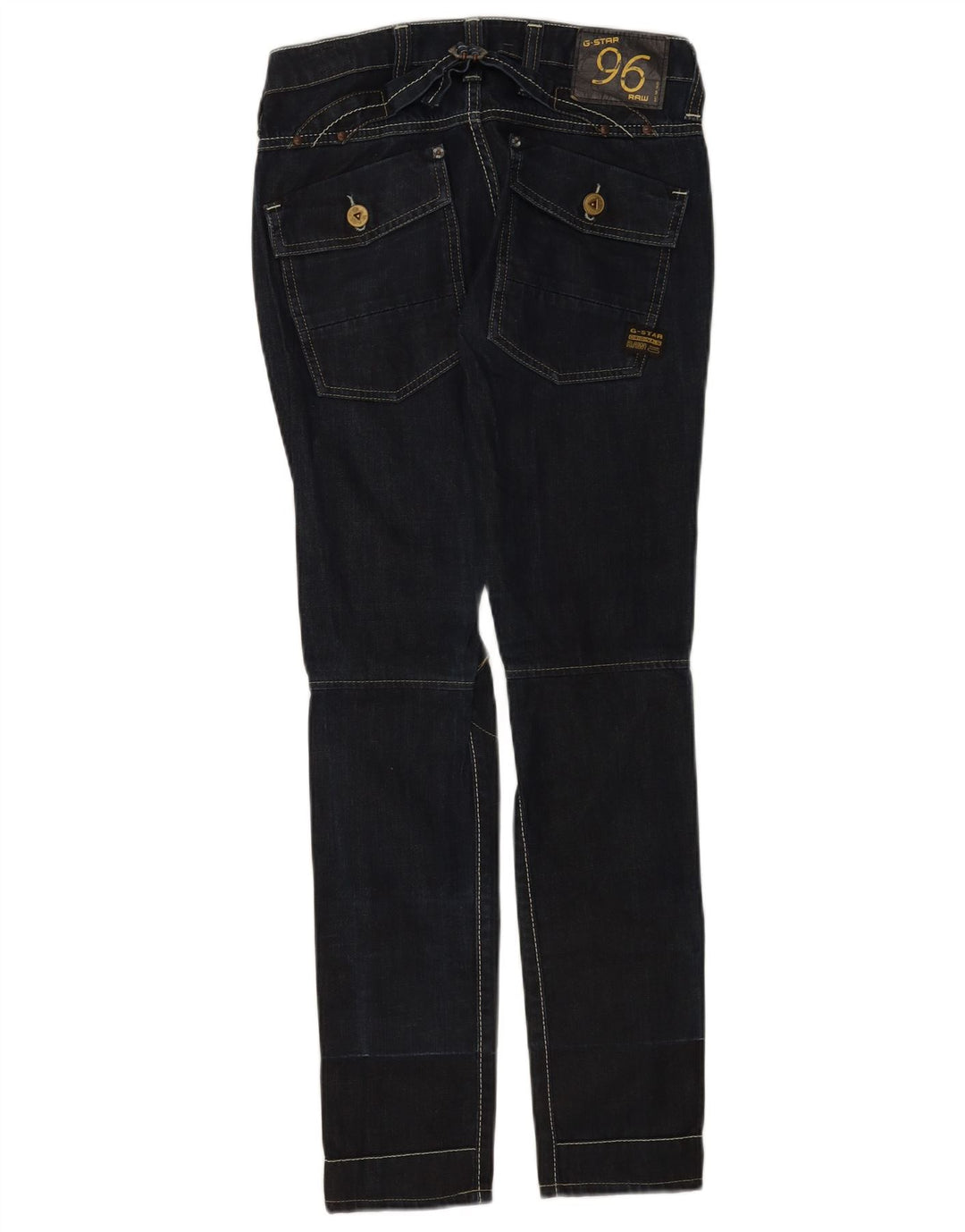 Jeans slim da donna G-Star W26 L32 cotone blu navy