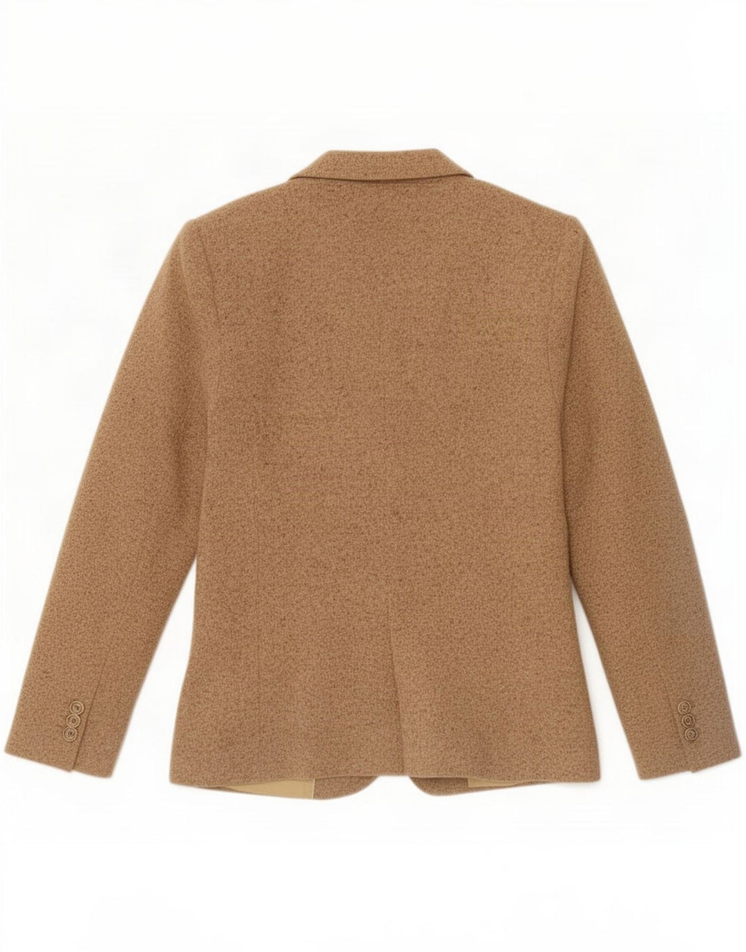 Giacca blazer da donna a 2 bottoni Massimo Dutti EU 40 Lana screziata beige medio
