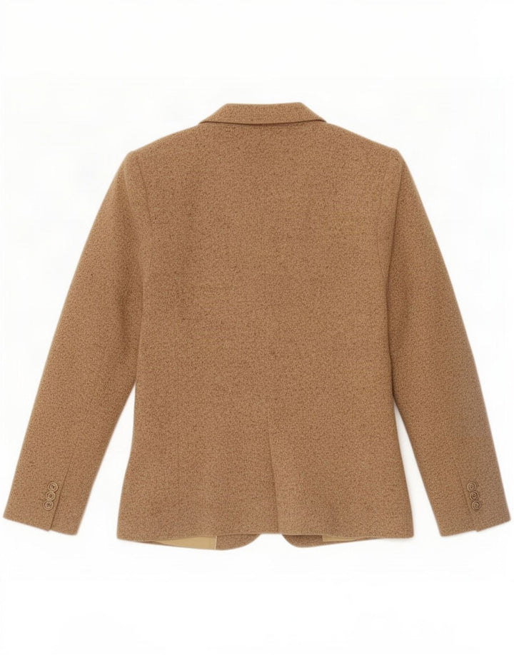 Giacca blazer da donna a 2 bottoni Massimo Dutti EU 40 Lana screziata beige medio