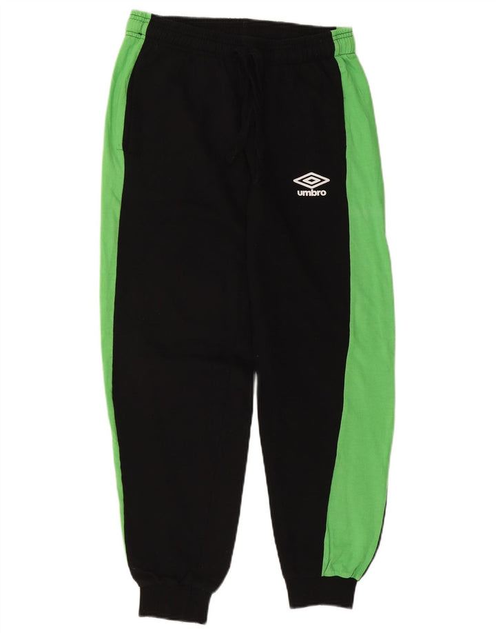 Pantaloni da tuta da donna UMBRO Joggers UK 12 Medium Black Colourblock