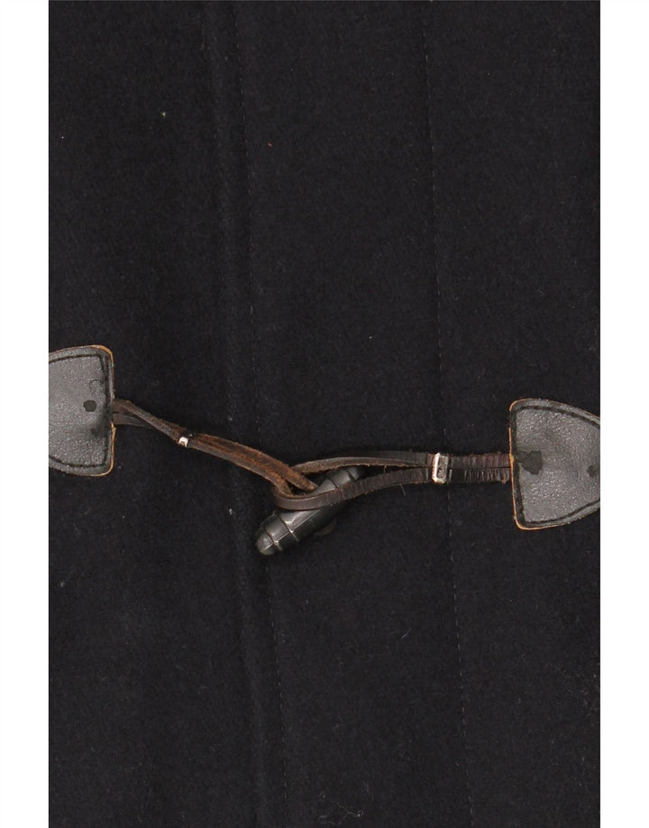 Montgomery con cappuccio da uomo VINTAGE UK 40 grande blu navy