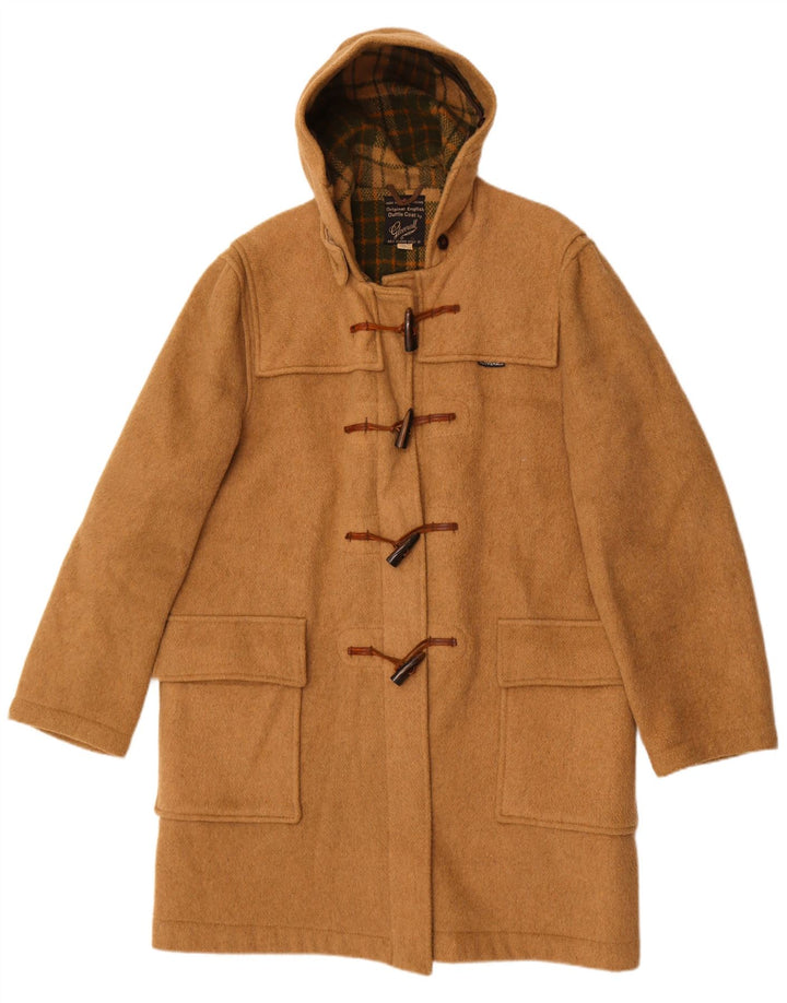 Montgomery con cappuccio da donna Gloverall UK 42 XL Beige Lana