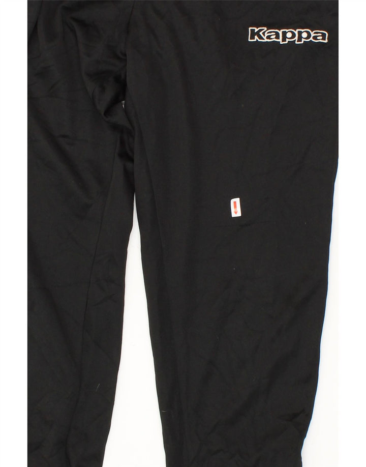 KAPPA Mens Tracksuit Trousers Small  Black Vintage Kappa and Second-Hand Kappa from Messina Hembry 