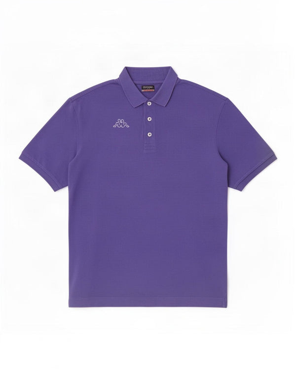 Polo Kappa Uomo XL Viola in cotone