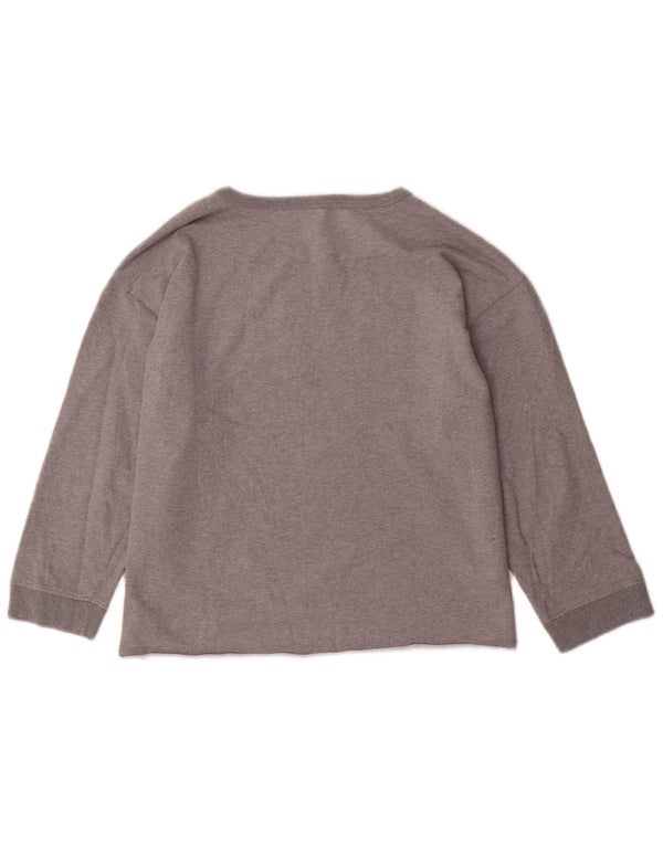 Felpa grafica da donna Champion Jumper UK 18 XL Cotone grigio