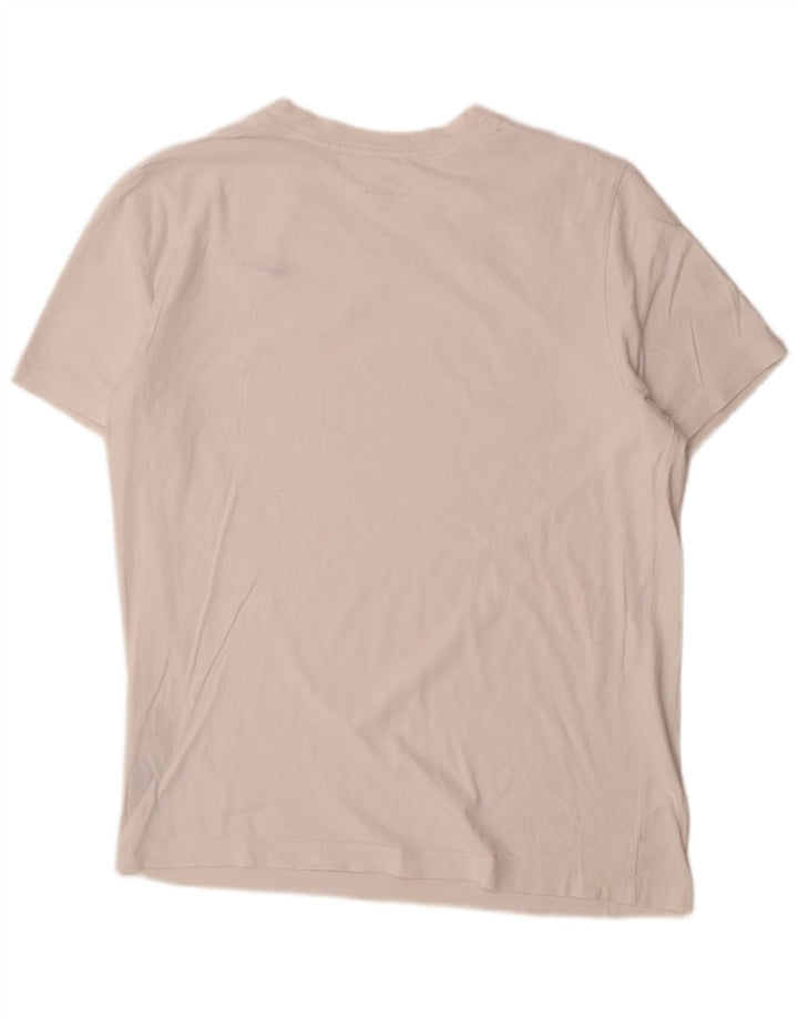 T-shirt da uomo Nike Top grande in cotone bianco