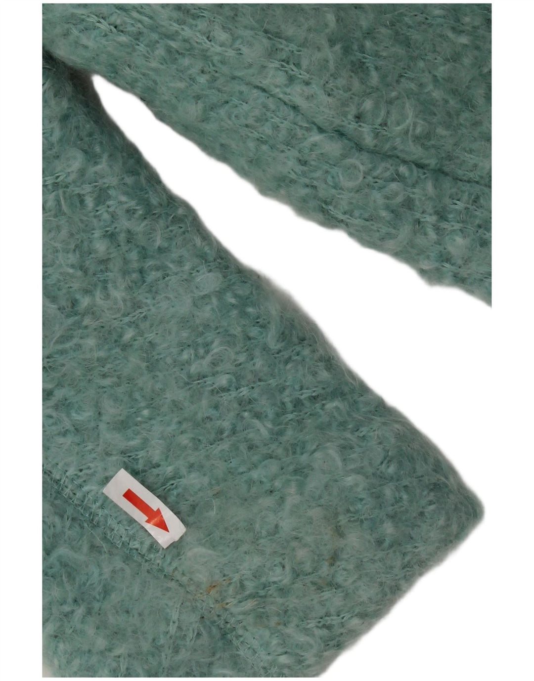 Soprabito oversize da donna Zara UK 14 cotone blu medio