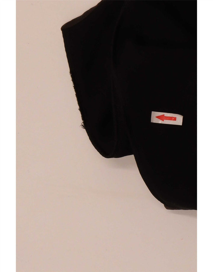 Gilet vintage da uomo medio nero