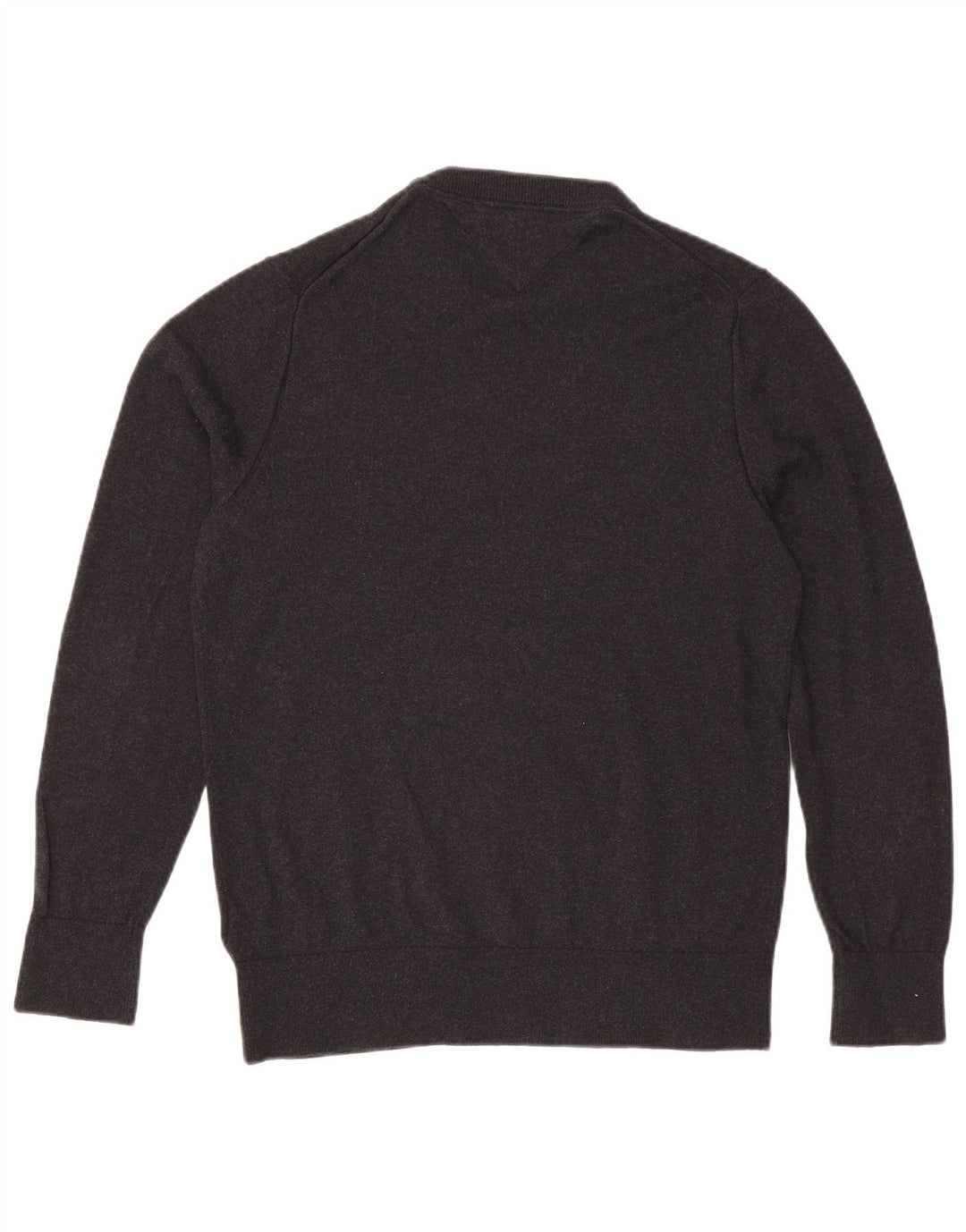 Maglione maglione girocollo da uomo Tommy Hilfiger cotone grigio medio