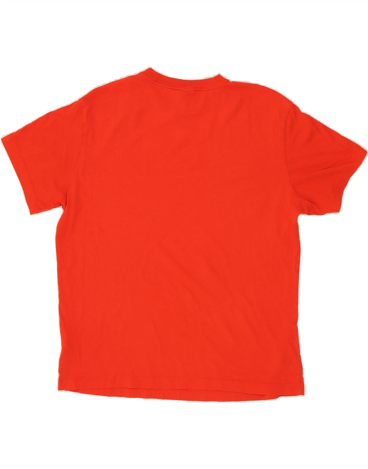 NIKE Mens T-Shirt Top Medium Red Cotton Vintage Nike and Second-Hand Nike from Messina Hembry 