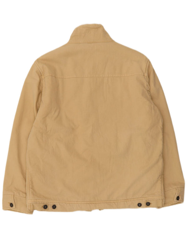 Giubbotto bomber da uomo vestibilità regolare Murphy & Nye UK 40 grande cotone beige