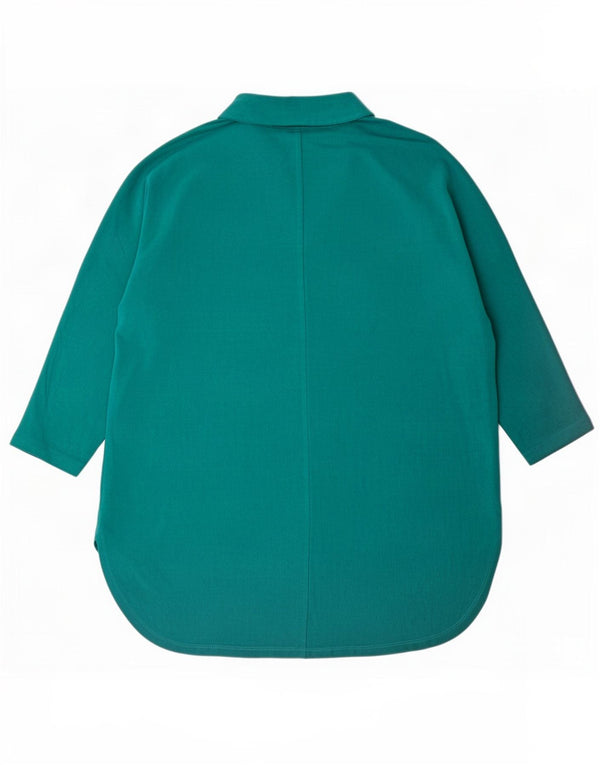 Phase Eight - Top tunica oversize da donna con maniche a 3/4, UK 8, piccolo, turchese