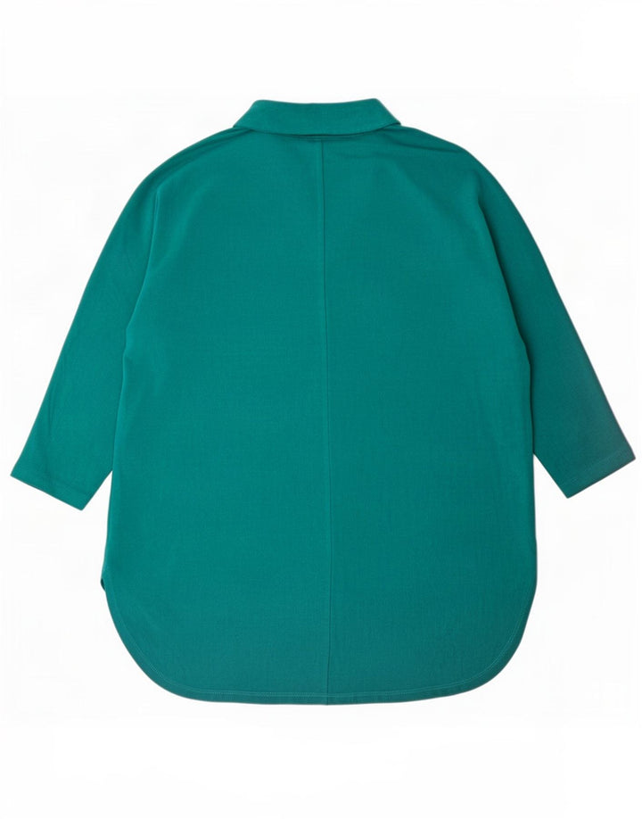 Phase Eight - Top tunica oversize da donna con maniche a 3/4, UK 8, piccolo, turchese