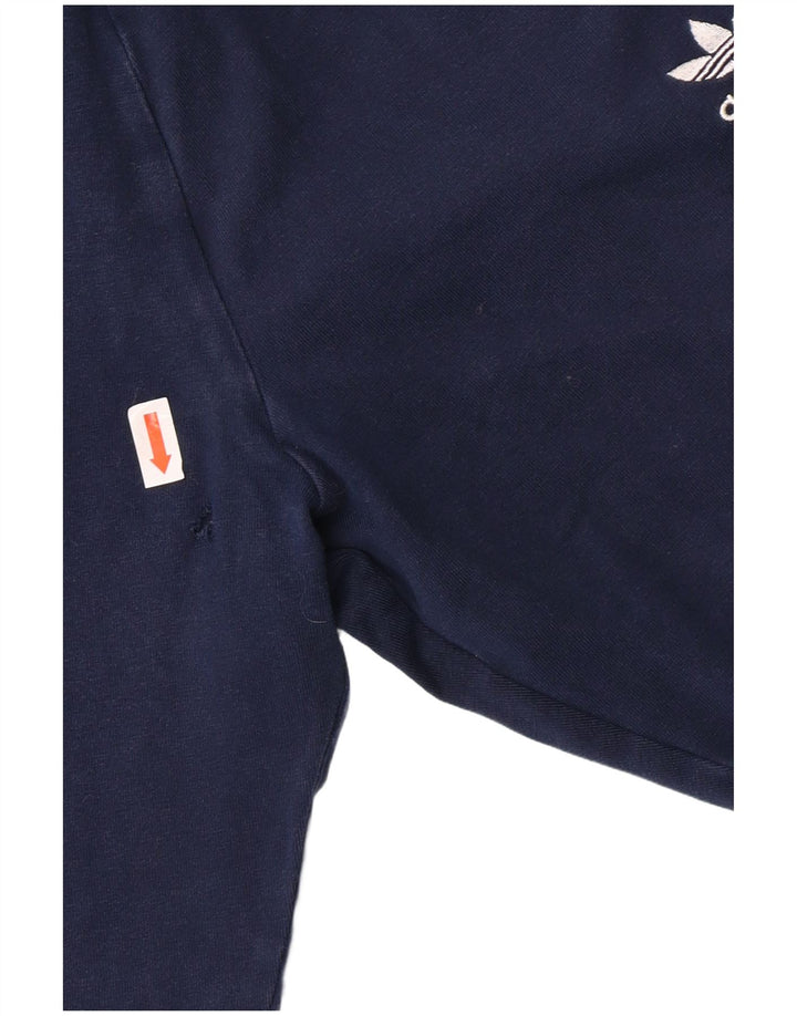 Leggings Adidas da donna UK 12 medio cotone blu navy