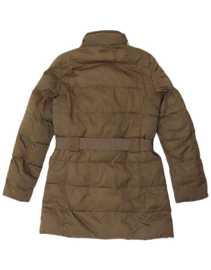 Cappotto imbottito con cappuccio da donna Marlboro Classics EU 38 poliestere medio kaki