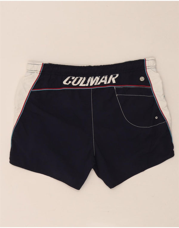 Pantaloncini da bagno grafici da uomo Colmar IT 52 XL Blu navy Colourblock