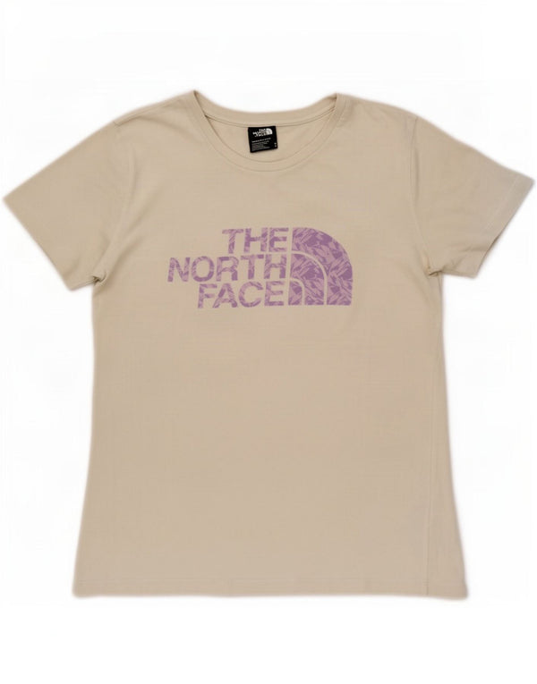 T-shirt grafica da donna The North Face Top UK 12 cotone bianco medio