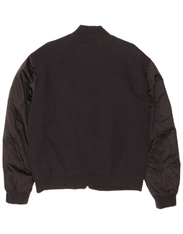 Giubbotto bomber da uomo Calvin Klein Jeans UK 40 grande cotone nero