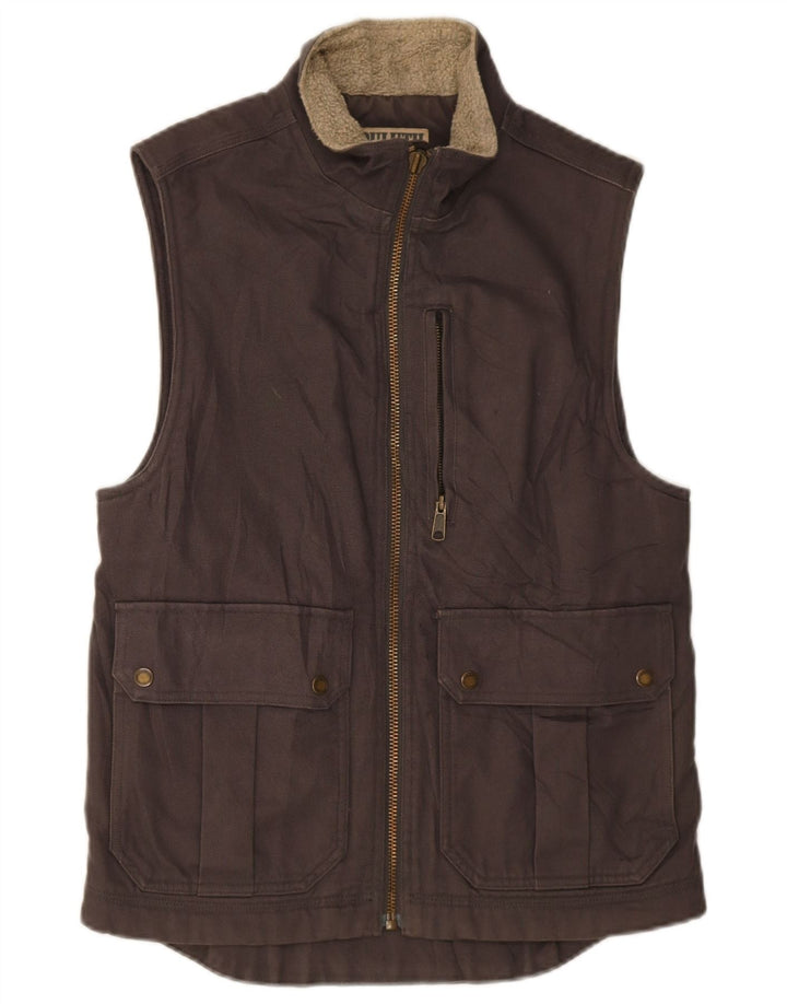 Gilet da uomo Duluth Trading UK 36 piccolo cotone marrone