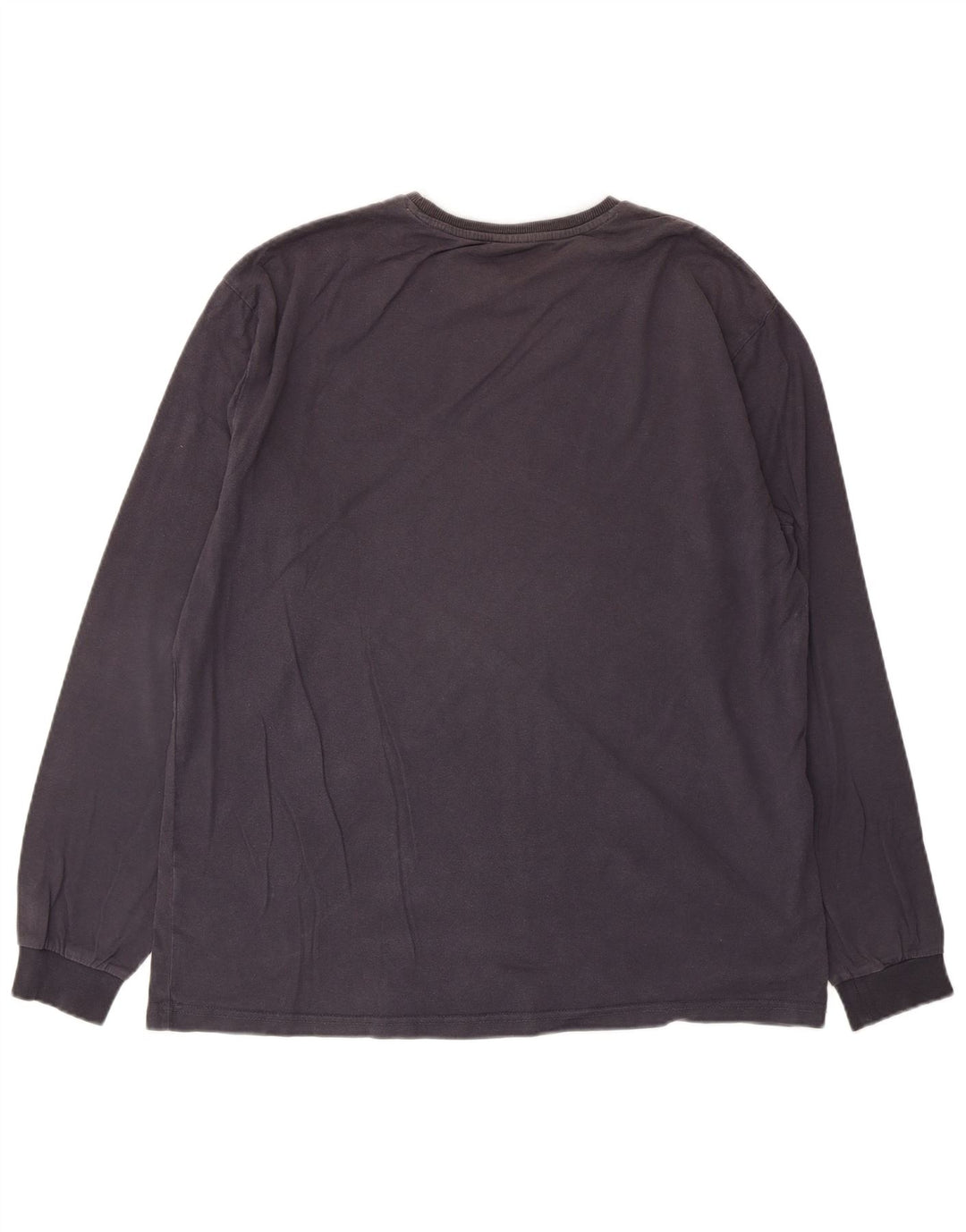 Fila Maglia da uomo a maniche lunghe grande in cotone grigio