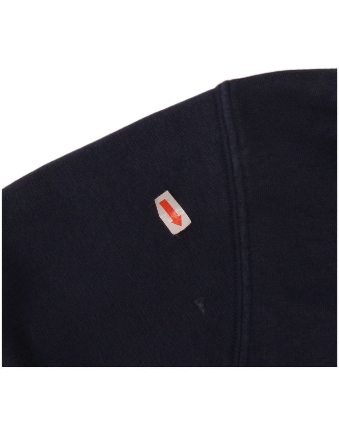 NIKE Mens Hoodie Jumper XL Navy Blue Cotton