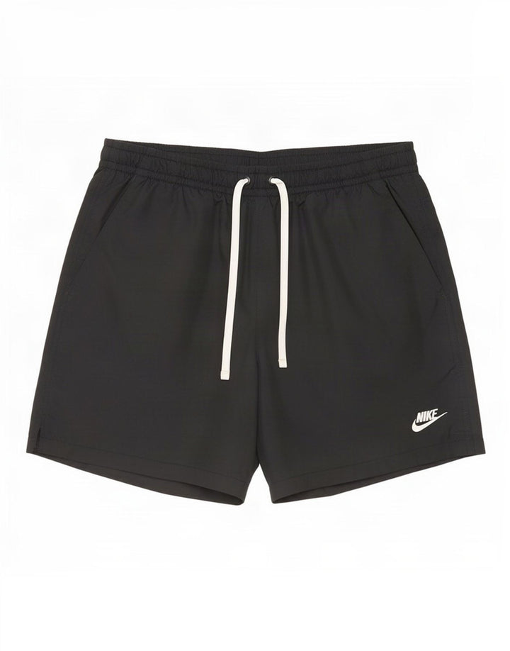 Pantaloncini da bagno Nike da uomo grandi in poliestere nero