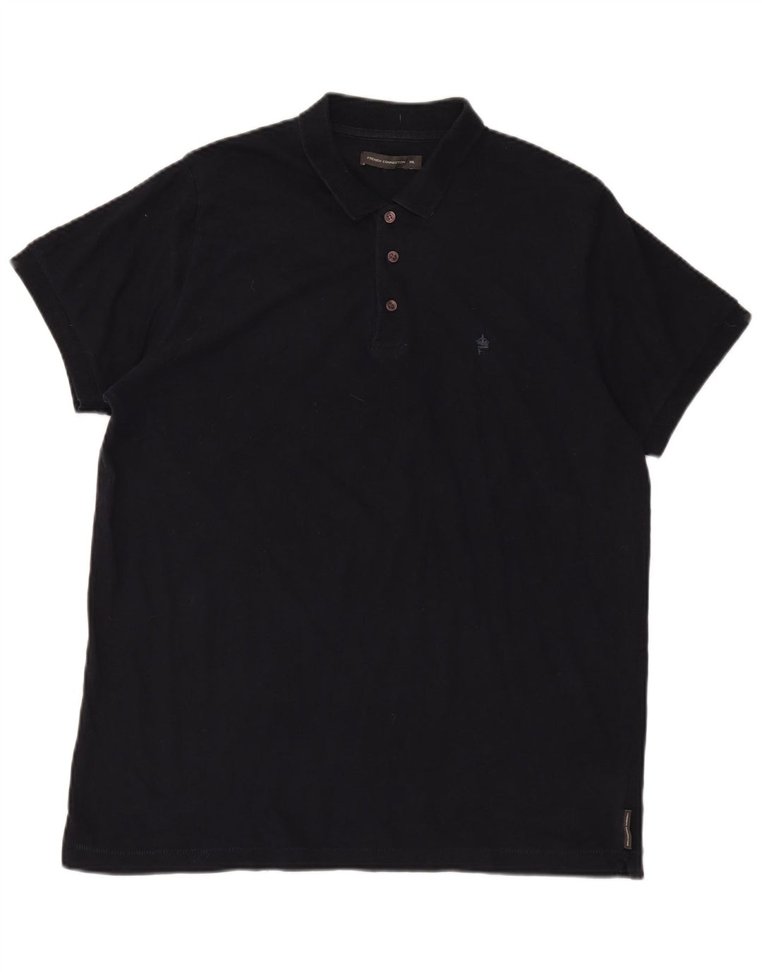 Polo da uomo French Connection 2XL in cotone blu navy