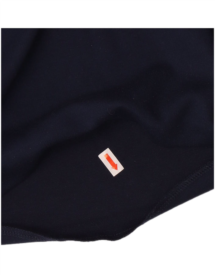 Gonna a tubino da donna Tommy Hilfiger piccola W26 poliestere a righe blu navy