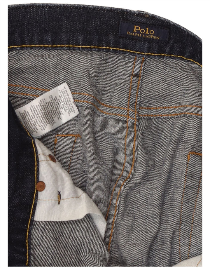 Jeans skinny da uomo Polo Ralph Lauren W36 L32 cotone blu navy