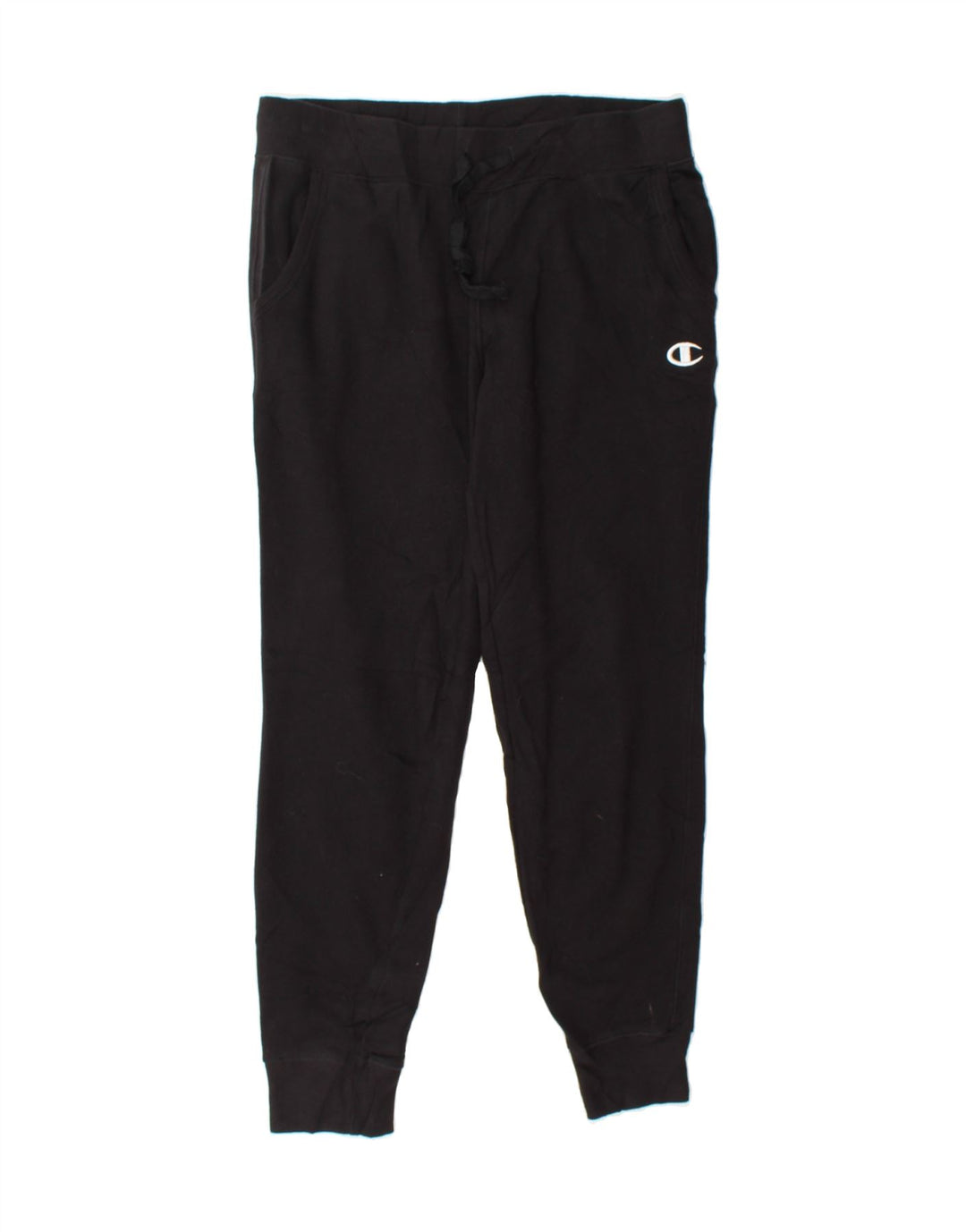 CHAMPION Mens Tracksuit Trousers Joggers Small  Black Cotton Vintage Champion and Second-Hand Champion from Messina Hembry 