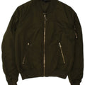 Giubbotto bomber da donna Topshop UK 8 piccolo poliestere kaki